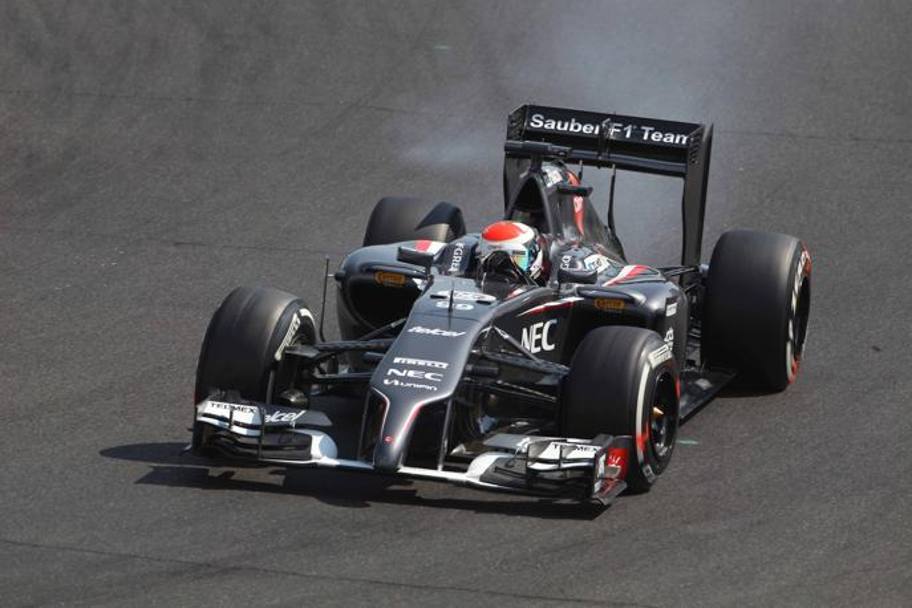 Adrian Sutil sulla Sauber.Lapresse